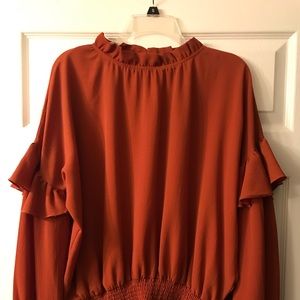 Fall color blouse
